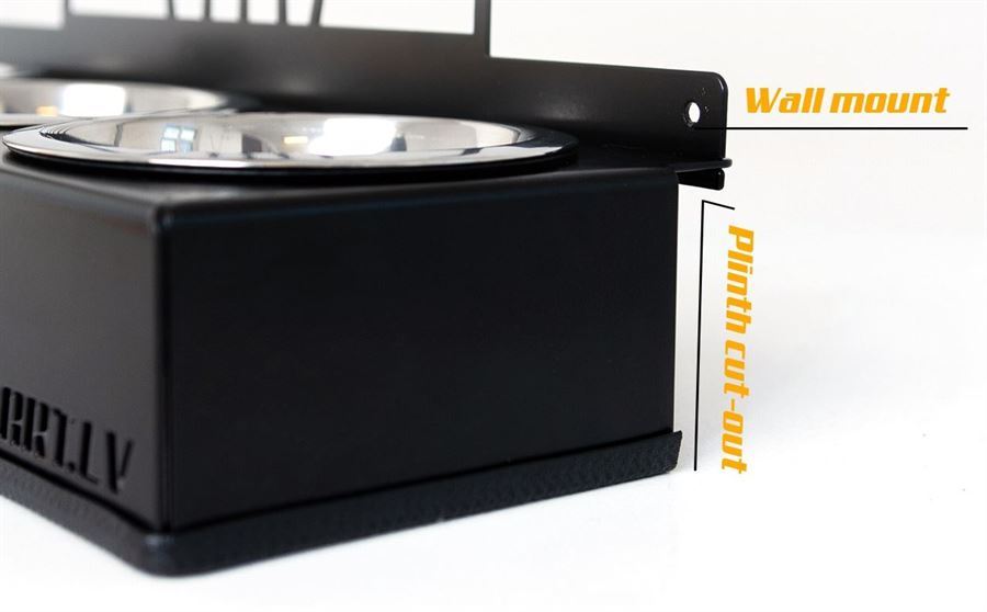 3-Bowl Cat Feeder, Oriental Shorthair Cat breed, Raised Feeding Station